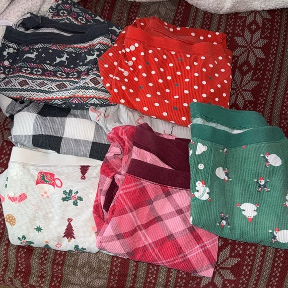 Old navy bundle of 7 thermal pajama leggings - Picture 1 of 4